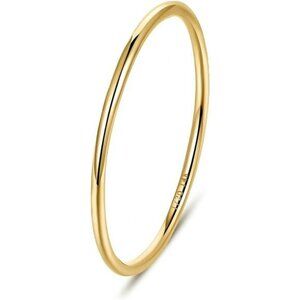 Thin 14K Gold Filled Stacking Ring Dainty Non Tarnish Thumb Pinky Band Size 4 11